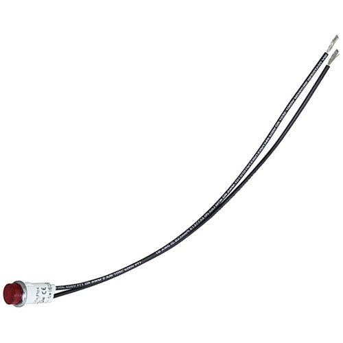 Toastmaster - See Middleby Marshall 1411D0025 Red Signal Light W/ Chrome Bezel,1/2" Hole, 250V