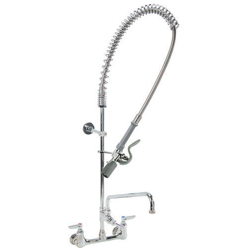 T&S Brass 0133ADF12BC Wall Mounted Prerinse, .65Gpm,Leadfree,Ft