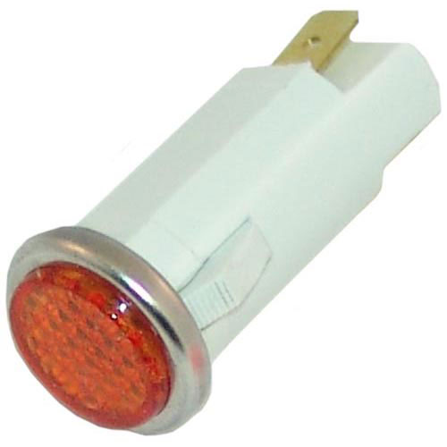 Hobart 817193-3 Signal Light 1/2" Amber 125V