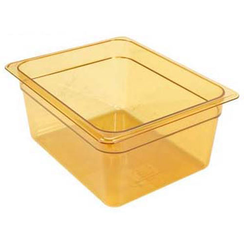 Hot Pan Half X 6 -772 Amber For Cambro - Part# Cam26hp150