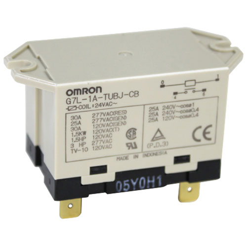 Pitco PTPP11058 24VAC Coil Relay, SPST, 30 AMP