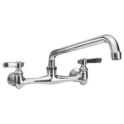 Fisher Manufacturing FIS29254 12" Spout Stainless Steel Wall Faucet