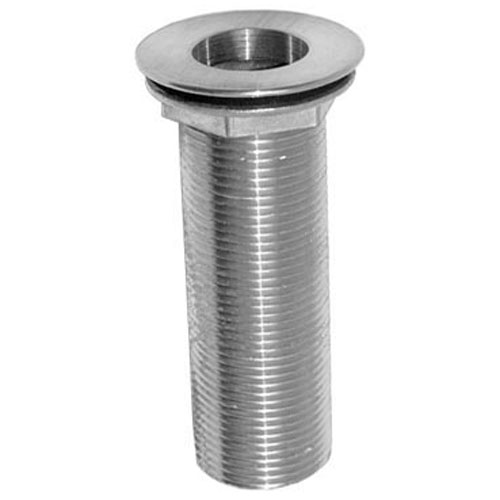 Standard Keil 1816-1412-1351 1" Brass Sink Drain with Flange, 2" FLANGE, 3-1/4" LONG