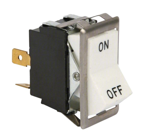 Blodgett 6501 Convection Oven Light Switch DPST Fits 7/8 X 1-1/2' Hole 15A/125V 10A/250V