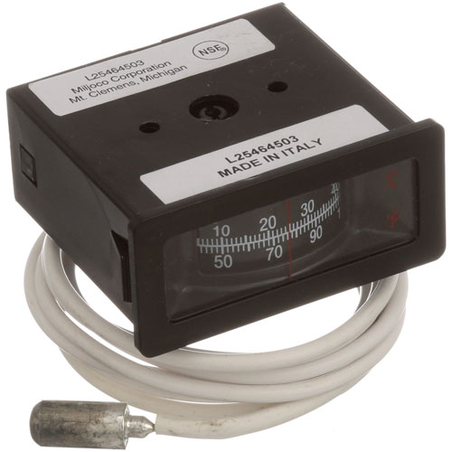 Hatco 02-16-050-00 Horizontal Drum Temperature Gauge W/ 60" Cap, 3/8" X 1" Bulb