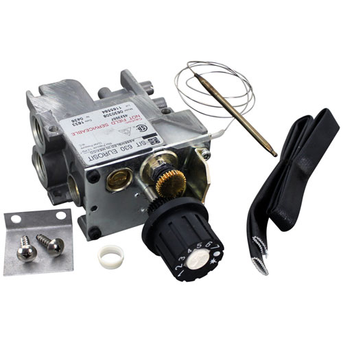 Garland 4523007 Grill SIT Thermostat Assembly W/ Control, Bracket, Screws, and Sleeving
