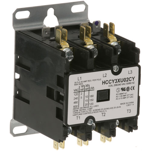Star Mfg WS-57780 Contactor 3Pole 30/40A 208/240V