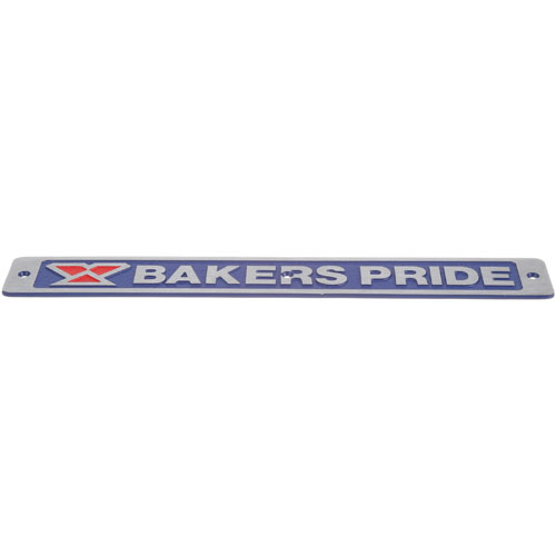 Bakers Pride U1043X Nameplate