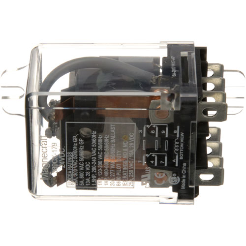 TurboChef TBC101273 Mechanical Relay Class F 2 Pole 2 Throw 30 AMP 24 VDC