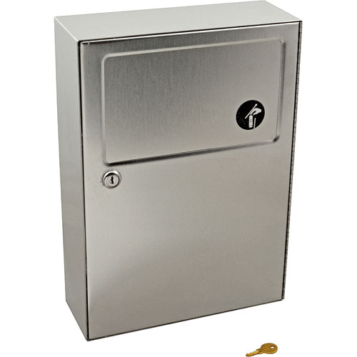Bobrick B254 Surface Mounted Sanitary Napkin Disposal Unit