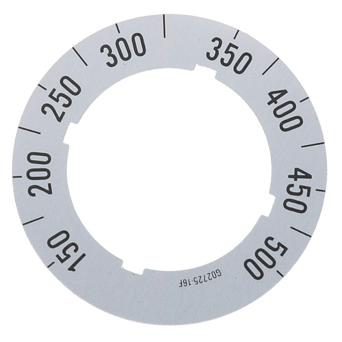 Garland GL1314116 Knob Insert Overlay 150-500F