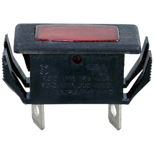 Alto-Shaam LI-3493 Display Cabinet Signal Light 1/2" X 1-1/8" Red 125V
