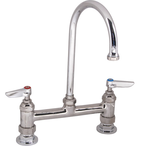T&S Brass B-0321 8" Deck Faucet , GSNK,Leadfree