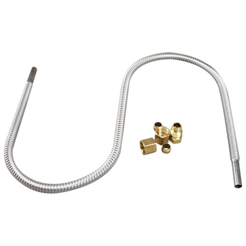 Dormont T4-KIT-24 Flex Tube Kit Stainless Steel 1/4" W/Fittings