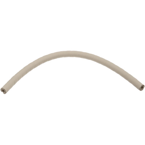 Cleveland 8504 1/2" White Braided Silicone Steamer Hose 1/2"x 15/16"