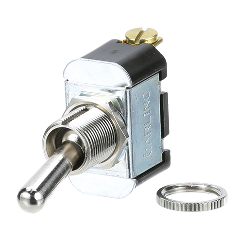 Merco 716SP Toggle On/Off Switch, SPST, 20A/125V, 10A/277V, Fits 1/2" Hole