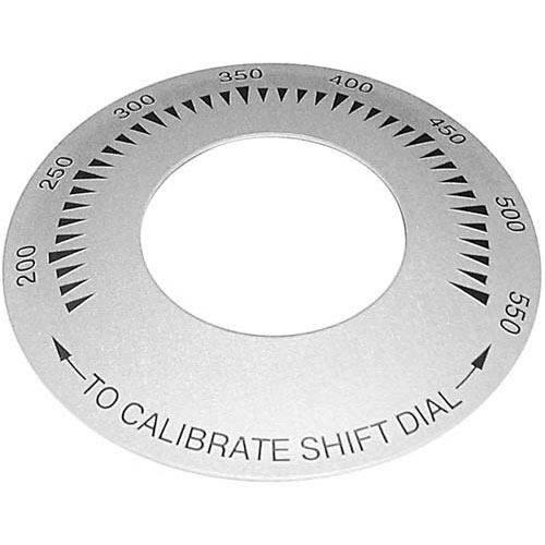 Keating 35950 Dial Plate 3" DIA 200&deg;F-500&deg;F