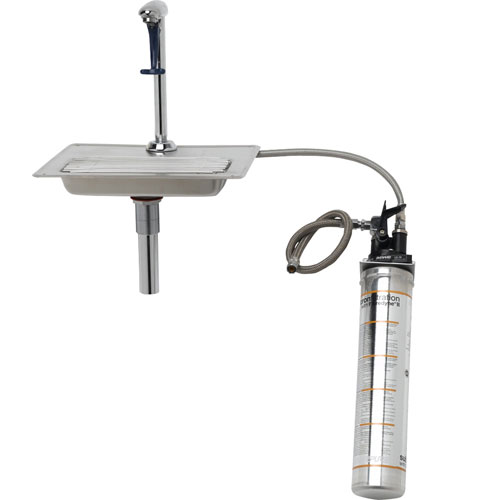 T&S Brass B1230WFK Water Fill  Station  W/ Filter
